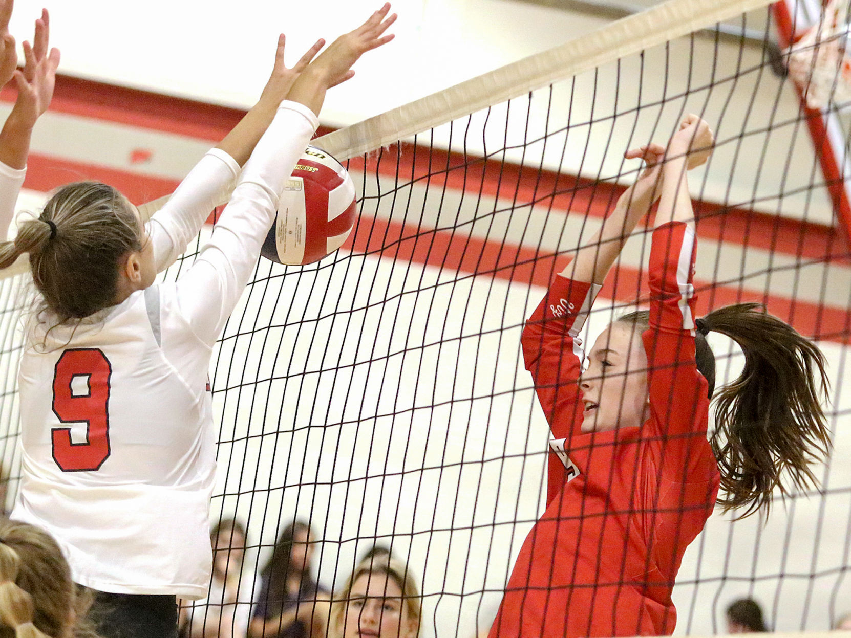 Ursuline vs. Visitation volleyball